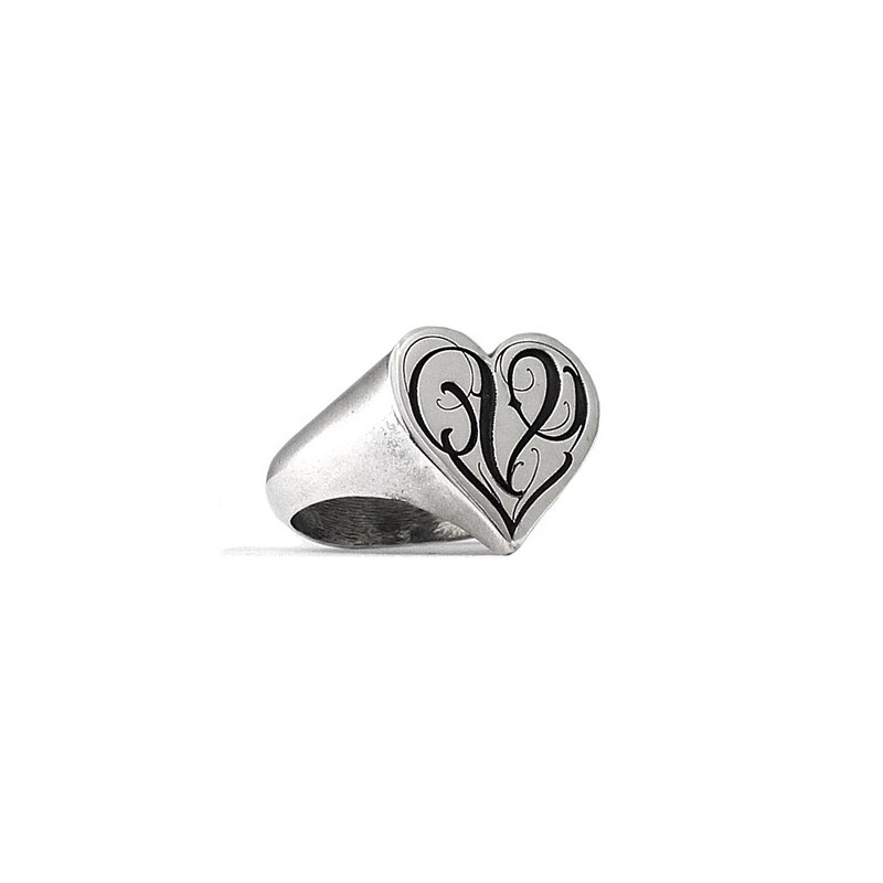 Anello Cuore con incisione Personalizzabile By Brigante