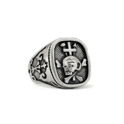 Anello Skull Memento Mori