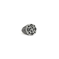 Anello Croce Indù- Mandala Swastika Buddhista