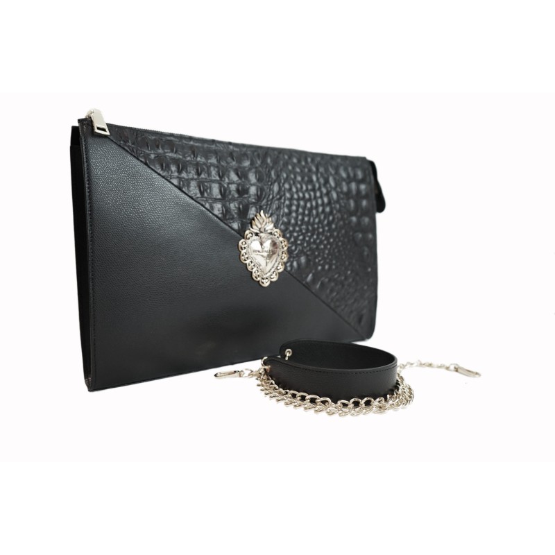 Pochette a cartella nera