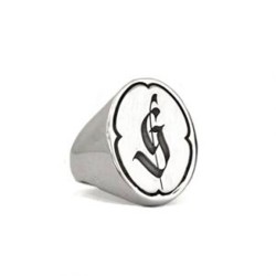 Anello Base liscia Ovale Con Incisione Personalizzata By GEP