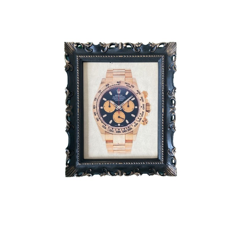 Quadro con orologio 116528 newman