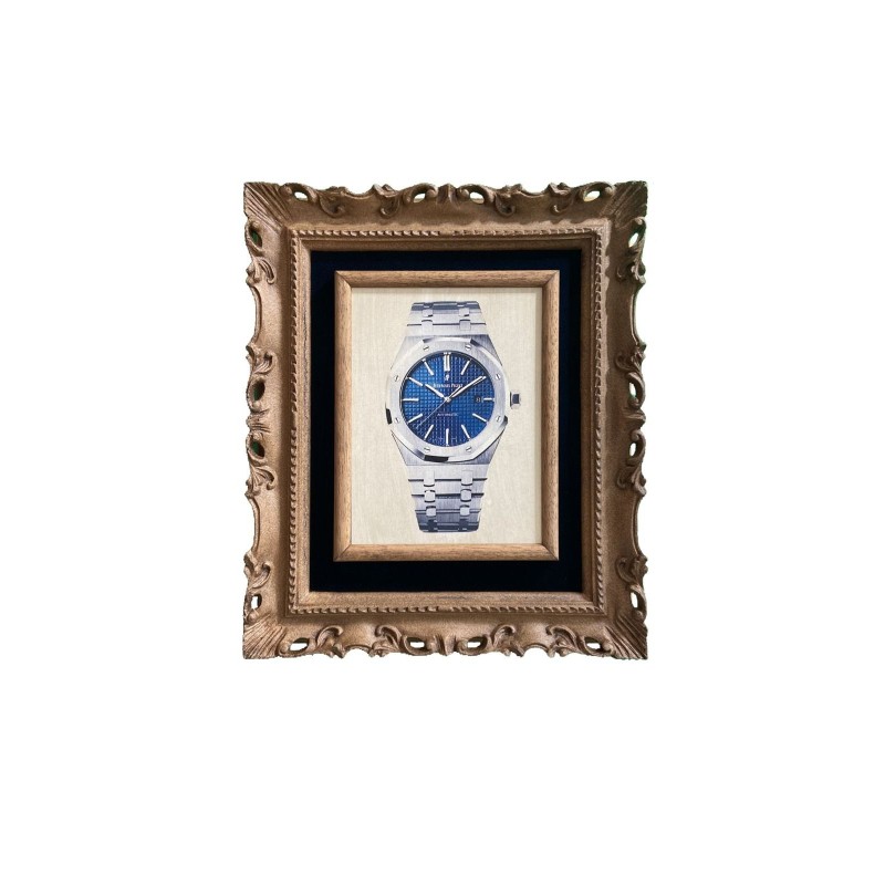 Quadro con orologio audemar piguet 15300