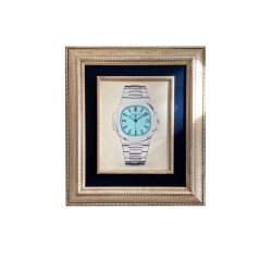 Quadro con orologio patek 3700 tiffany