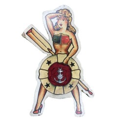 Formella pin up con ancora