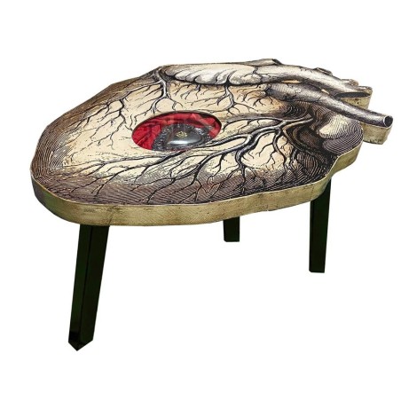 Tavolino cuore anatomico