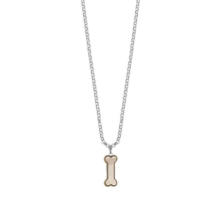 Ciondolo osso bicolor