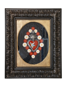 Quadro ex voto dipinto a mano Bonci