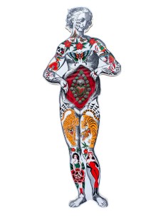 Omino e Donnina Sagomati in legno