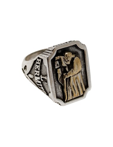 Anello bicolor tarocco L'Eremita