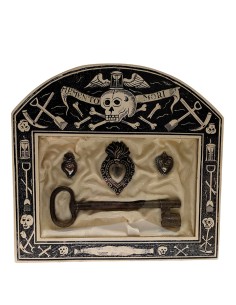 Formella nicchia Memento Mori