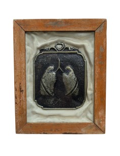Quadretti con cornice vintage ex voto anatomici